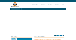 Desktop Screenshot of ibs-scherer.cz
